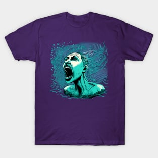 The Melancholy Mermaid's Lament T-Shirt